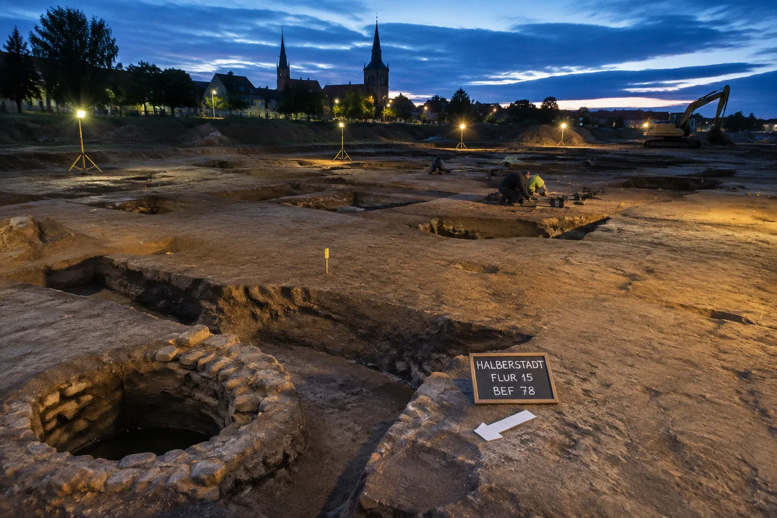Archäologische Entdeckung bei Halberstadt: Rätsel um eine planmäßig verlassene mittelalterliche Siedlung