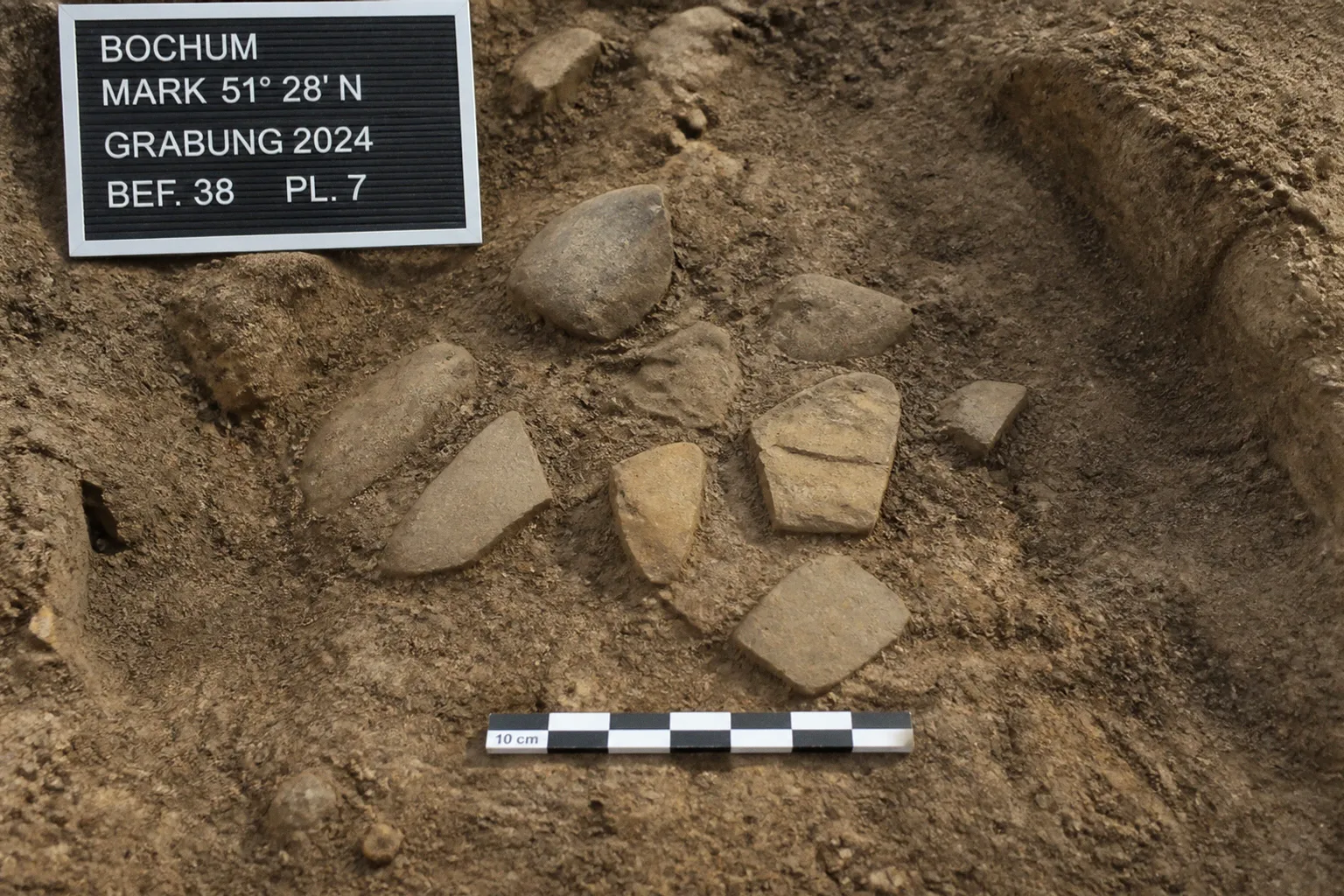 Erste prähistorische Siedlungsspuren im Südwesten von Bochum entdeckt