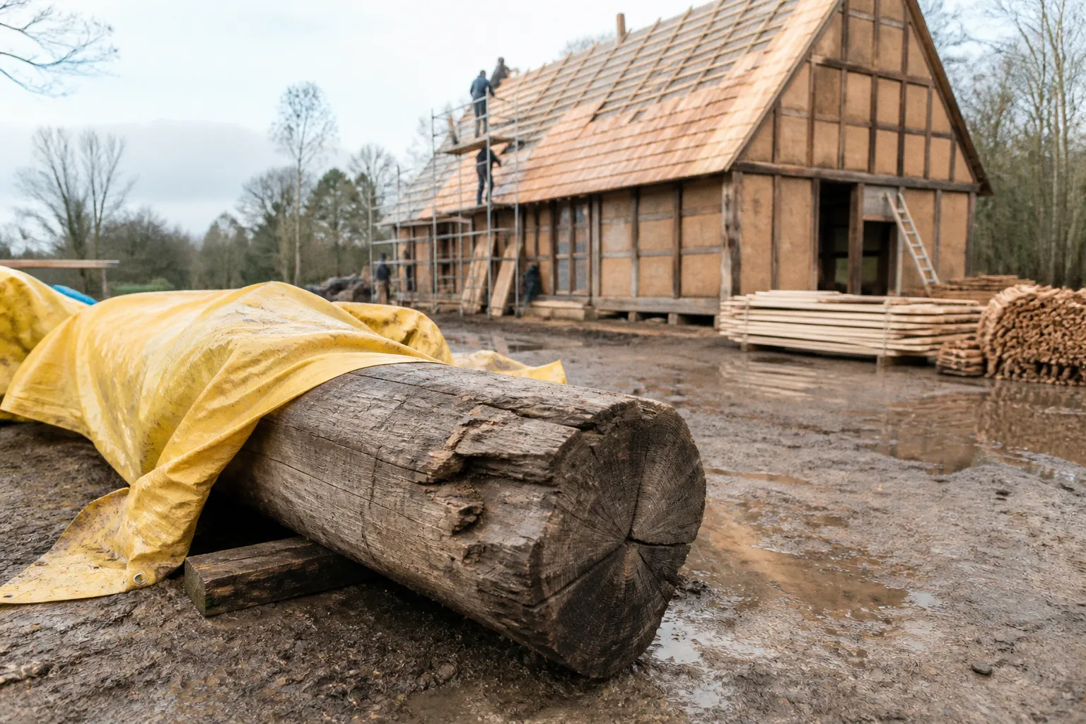 Mittelalterhaus Rekonstruktion: Kostenfallen bei der Materialwahl