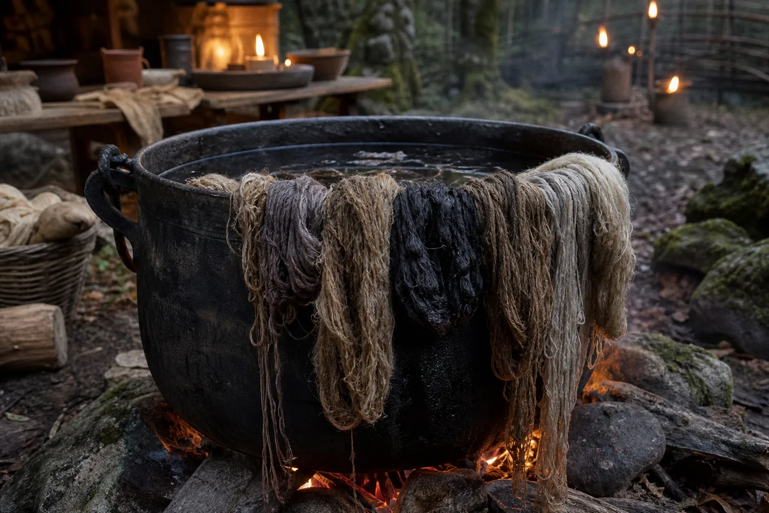 Pflanzenfärbung von Wolle: teure Fehler beim Beizen