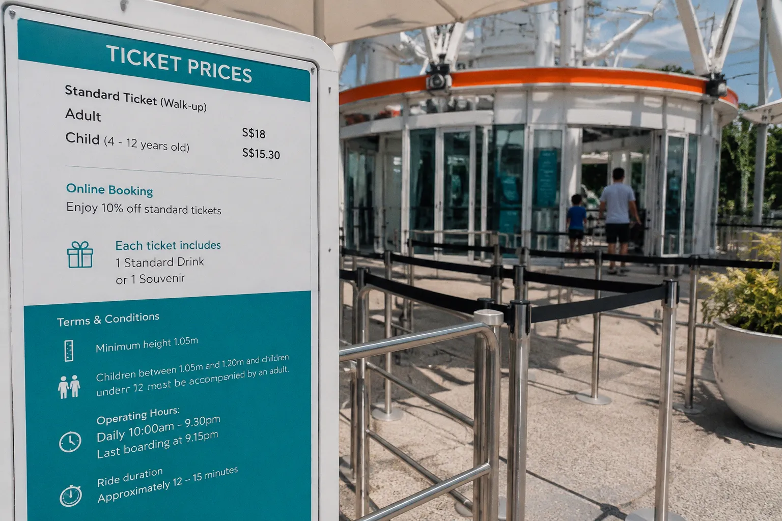 SkyHelix Sentosa Eintritt: Vom Ticketkauf bis zum Einlass
