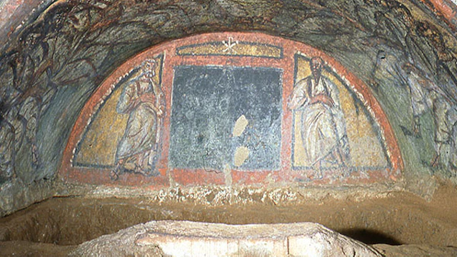 Domitilla-Katakomben